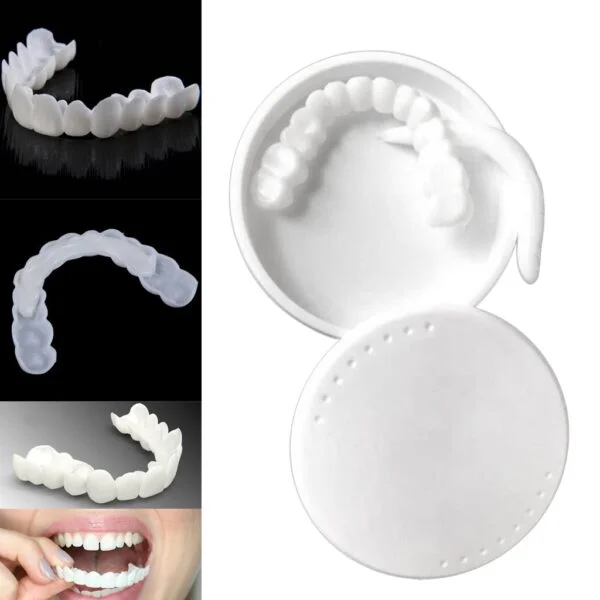 Instant Smile Snap On Veneers (Upper & Lower) Smile Teeth Veneers - Image 3