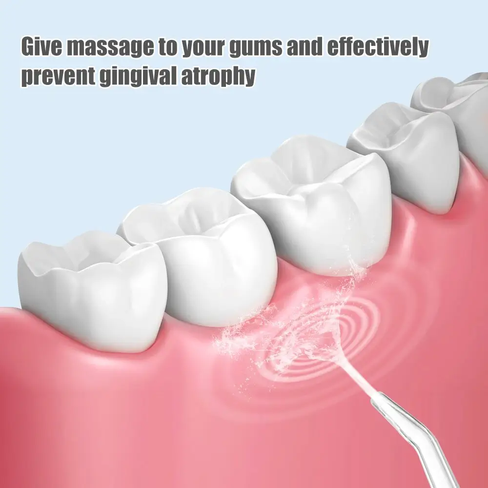 Give massage to your gums and effectively prevent gingival atrophy