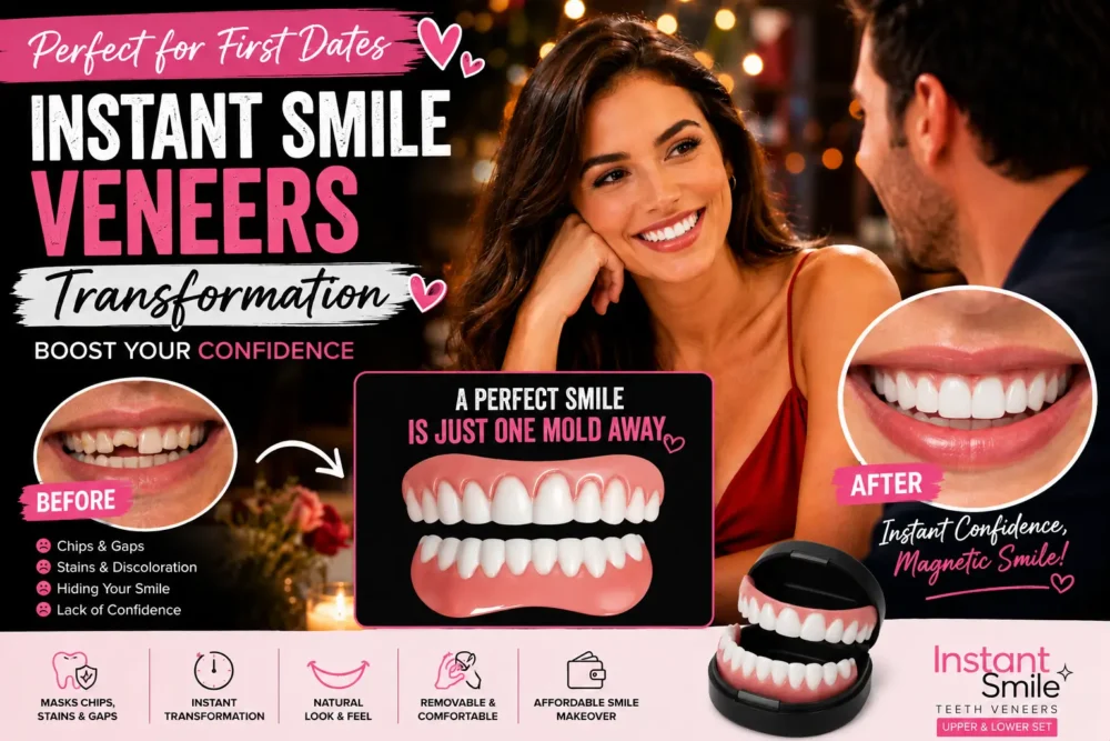 Perfect for First Dates | Instant Smile Veneers Transformation | Boost Your Confidence